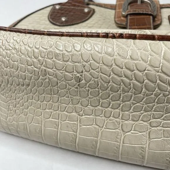 Vintage Western Purse Cream and Brown - Picture 8 of 11